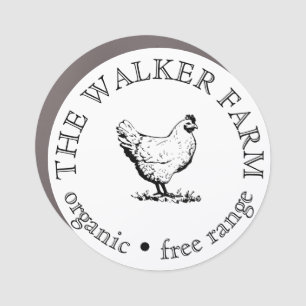 Custom Business Promotional Logo Car Magnet