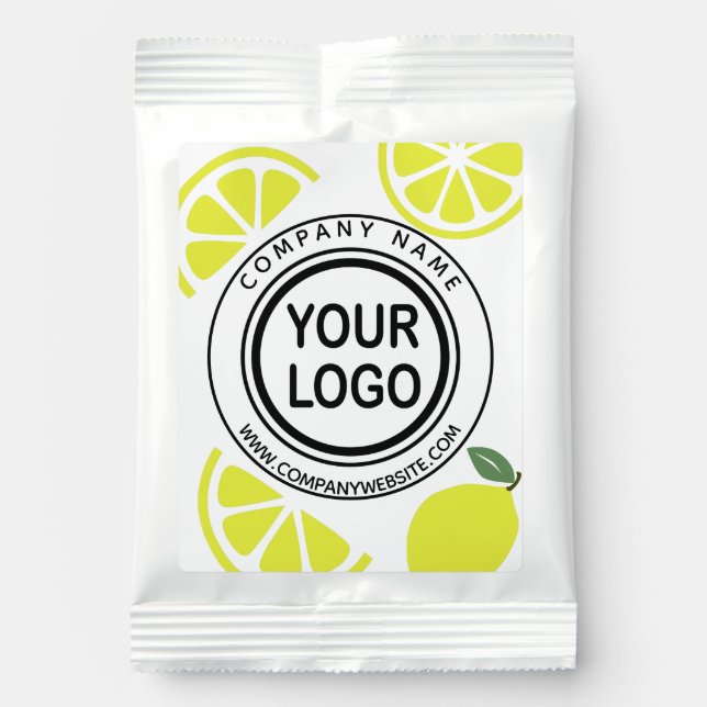 Custom Business Promotional Logo Lemonade Drink Mix (Front)
