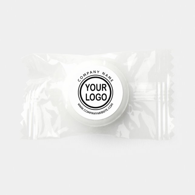 Custom Business Promotional Logo  Life Saver® Mint Life Saver® Mints (Front)