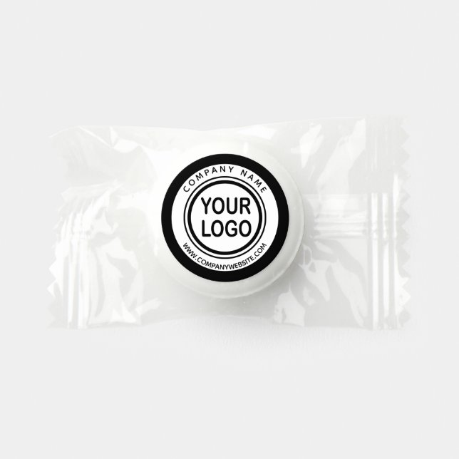 Custom Business Promotional Logo  Life Saver® Mints (Front)