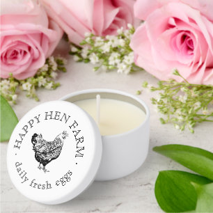Custom Business Promotional Logo Mini Candle Favors