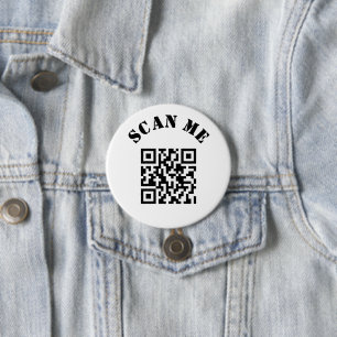 Custom Business QR Code Promotional Button