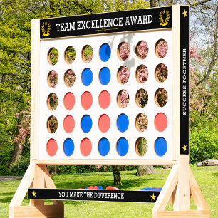 Custom Business Team Excellence Recognition Award Fast Four