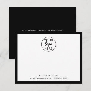 Custom Business Thank You Card