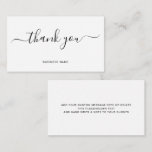 Custom Business Thank You Enclosure Card