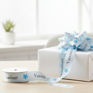 Custom Business  with Logo & Text Personalized Bra Satin Ribbon