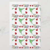 Custom Butterfly, Hummingbird and Ladybug Pattern (Front/Back)
