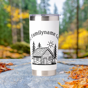 Custom Cabin Tumbler with Thermal Insulation
