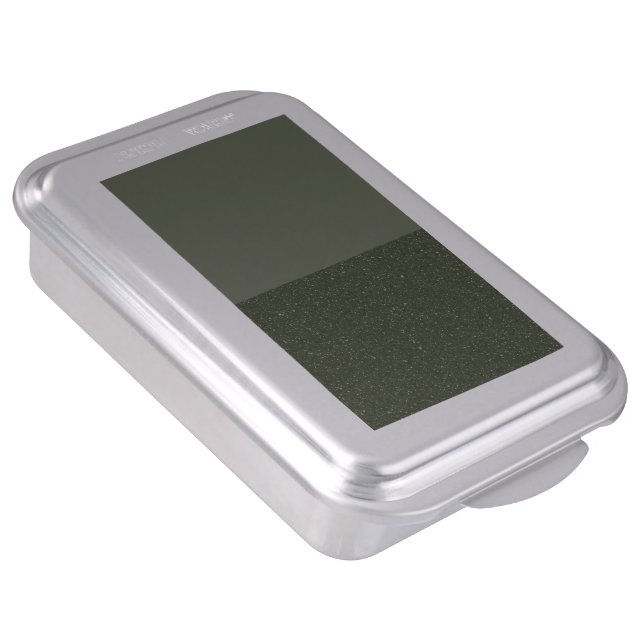 Custom Cake Pan – Matte & Speckled Split Lid (Side)