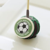 Build Sew Reap: Soccer Birthday Party - Soccer Ball Cake Pops