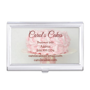 Custom Cake & Wedding Cake Design Bakers   Business Card Case