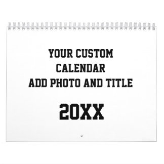 Custom Calendar Add Photo And Text