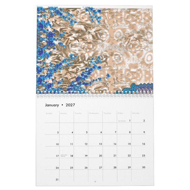 Custom Calendar | Stylish Gift | Daily Joy (Jan 2027)