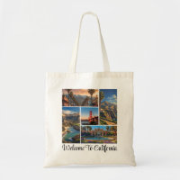 Custom California City Landmarks Photo Collage