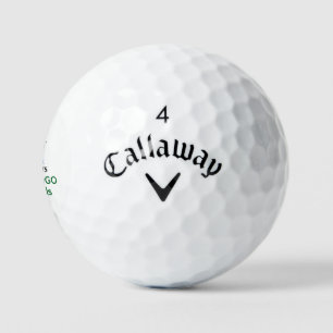 Custom Callaway Supersoft Golf Ball - Personalized