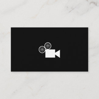 Custom Camera business card (black)