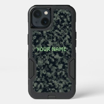 Custom Camouflage Otterbox Apple Iphone 13 Case by MushiStore at Zazzle