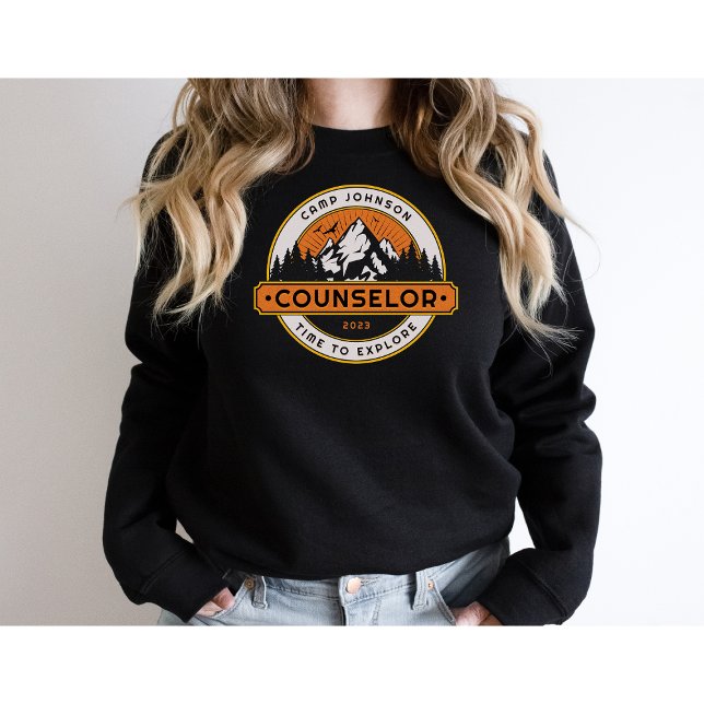 Custom Camp Counselor-Camping-funny Sweatshirt (Creator Uploaded)