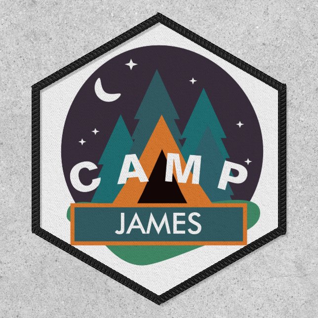 Custom Camp Outdoor Patch (Front)