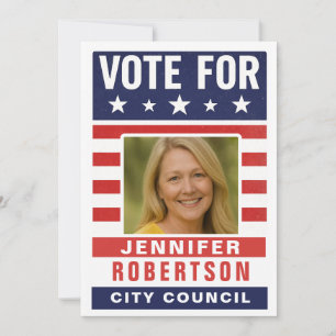 Custom Campaign Election Invitation