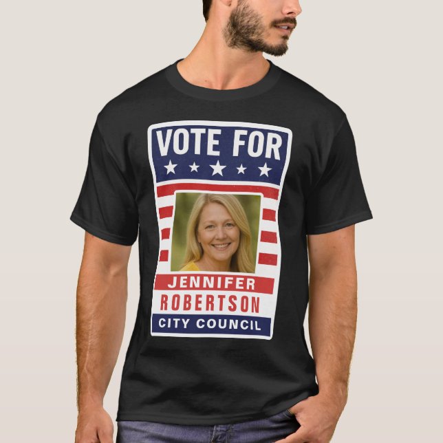 Custom Campaign Election T-Shirt (Front)