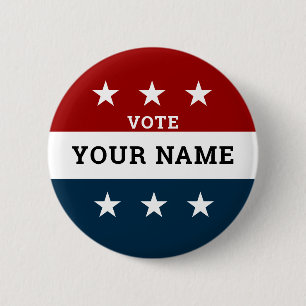 Custom Campaign Election Vote Button