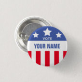 Custom Campaign Election Vote Template Button 