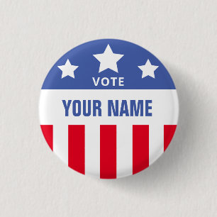 Custom Campaign Election Vote Template Button