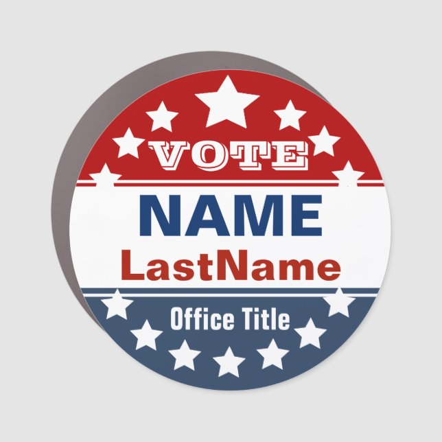 Custom Campaign Magnet (Front)