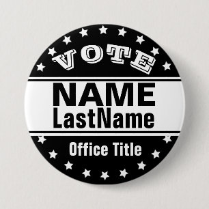 Custom Campaign Template Black / White Button