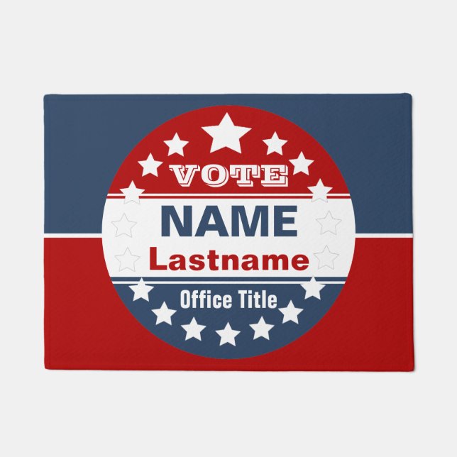 Custom Campaign Template  Doormat (Front)