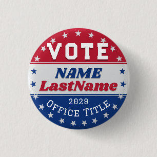 Custom Campaign Template for Elections Button
