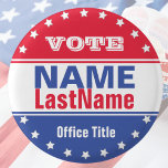 Custom Campaign Template for Elections Button