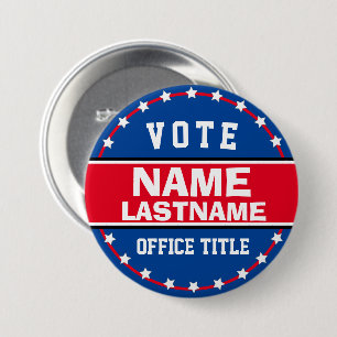 Custom Campaign Template for Elections Button