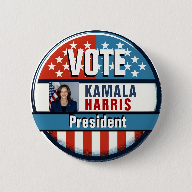 Custom Campaign Template Photo Button (Front)