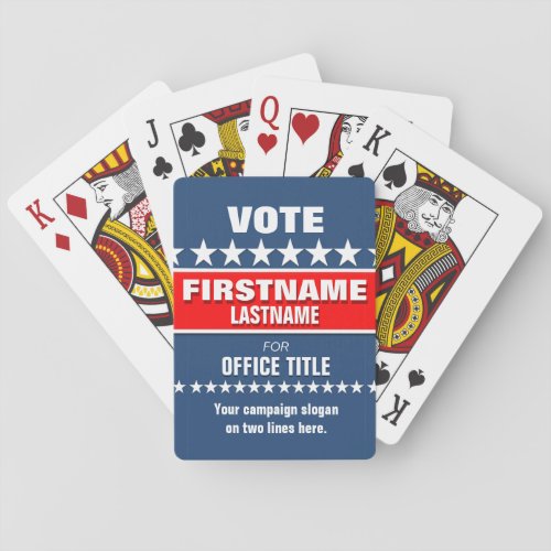 Custom Campaign Template Poker Cards