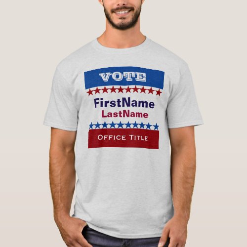 Custom Campaign Template T_Shirt