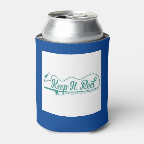 CUSTOM CAN COOLER GONE FISHING CAN COOLER