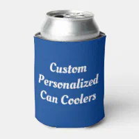  Personalized Beer Koozie for Bottles and Cans (Bestman Designs)  - Coozie Gift, Choose from 8 Colors - Wedding Koozies Can Cooler Favors:  Home & Kitchen