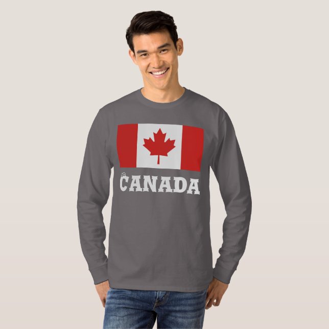 Custom Canada Day shirt (Front Full)