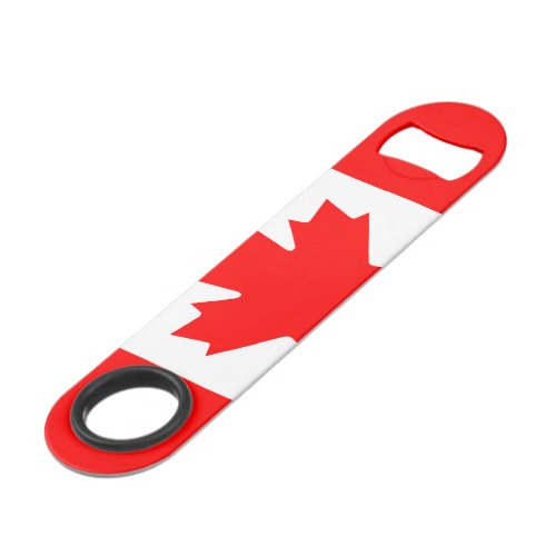 Custom Canadian flag Pro Speed bottle opener