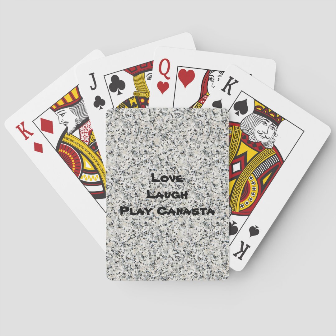 Custom Canasta Cards Zazzle