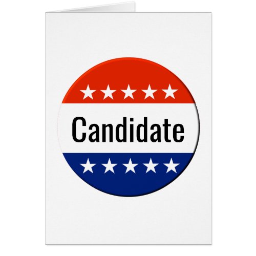 Custom Candidate Campaign 2024 Election