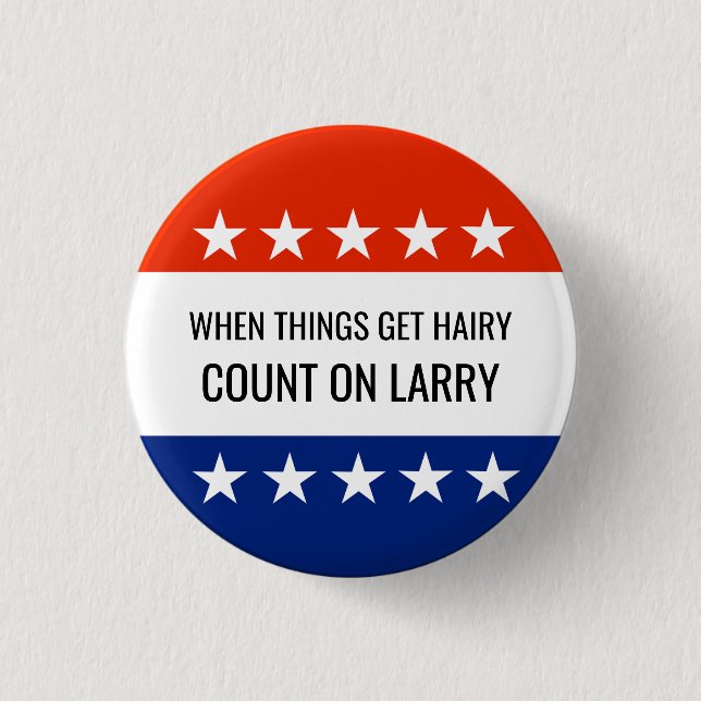 Custom Candidate Campaign 2024 Election Button (Front)