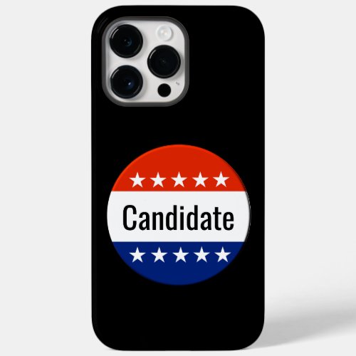 Custom Candidate Campaign 2024 Election Case_Mate iPhone 14 Pro Max Case