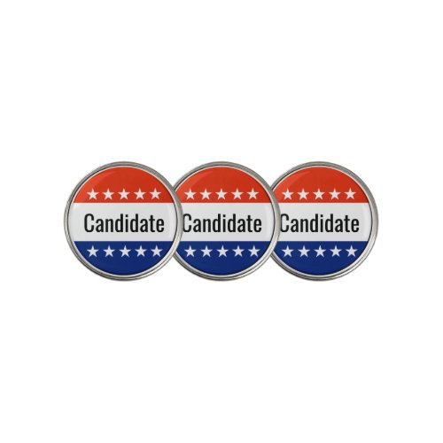 Custom Candidate Campaign 2024 Election Golf Ball Marker