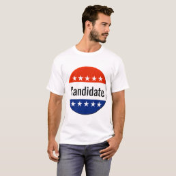 Custom Candidate Campaign 2024 Election T-Shirt