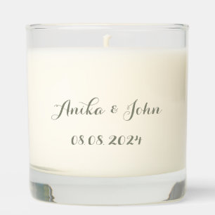 custom candle for weddings,engagement party