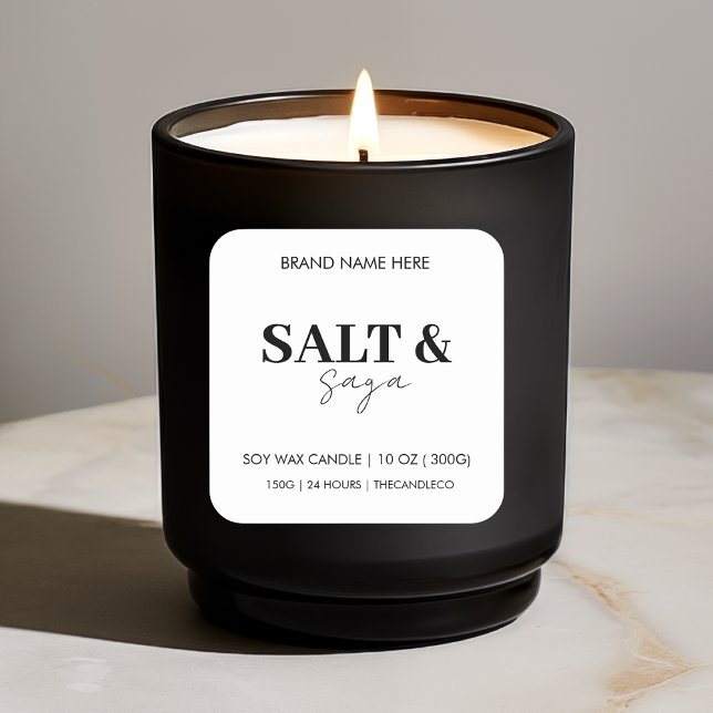 Custom Candle Label Sticker  (Creator Uploaded)