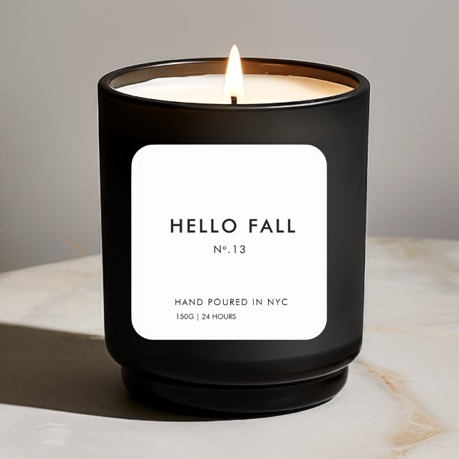 Custom Candle Label Sticker  (Creator Uploaded)